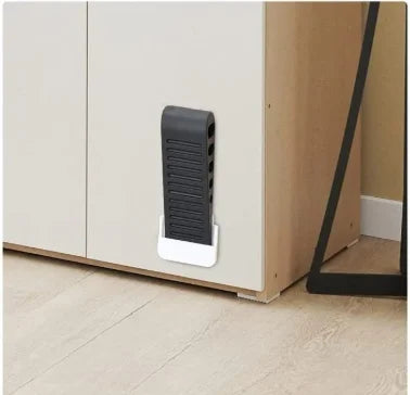 Safety Door Stop Stoppers Block Wedge Doorstops Silicone Door Stopper Home Office Door Rear Retainer Anti-collision Stop
