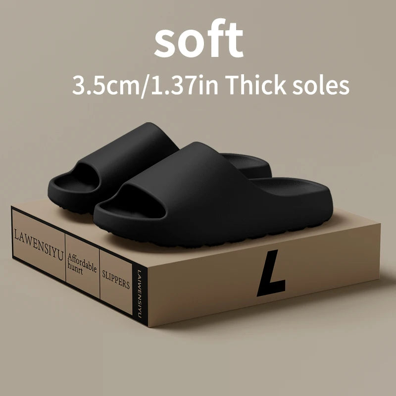 Men's EVA Home Bathroom Anti Slip Slippers(Product Does Not Come with Packaging Box)
