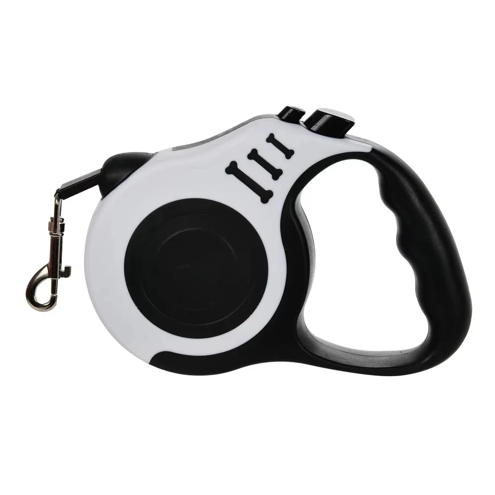 Retractable Dog Leash 3m 5m Automatic Self-Locking Nylon Lead for Medium Large Small Dogs Outdoor Walking Hiking Travel