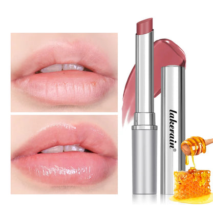 Lakerain Honey Lipstick Long Lasting Moisturizing Natural Lip Plumper Makeup Lip Plumping Gloss Cosmetics for Lip