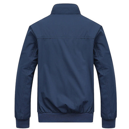 Spring Autumn Casual Solid Fashion Slim Bomber Jacket Men Overcoat New Arrival Baseball Jackets Men's Jacket M-6XL 8XL Top