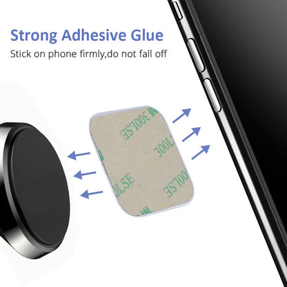 Metal Plate For Magnetic Car Phone Holder Universal Iron Sheet Disk Sticker Mount Mobile Phone Magnet Stand For IPhone