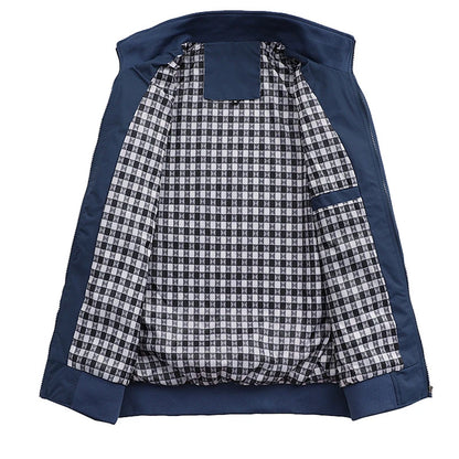 Spring Autumn Casual Solid Fashion Slim Bomber Jacket Men Overcoat New Arrival Baseball Jackets Men's Jacket M-6XL 8XL Top