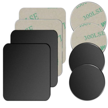 Metal Plate For Magnetic Car Phone Holder Universal Iron Sheet Disk Sticker Mount Mobile Phone Magnet Stand For IPhone