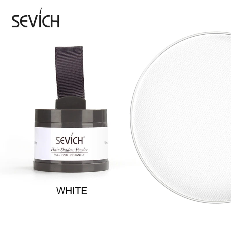 Sevich Hairline Powder 4g Hairline Shadow Powder Women Men Makeup Hair Concealer Natural Cover Unisex Hair Straightener Brush
