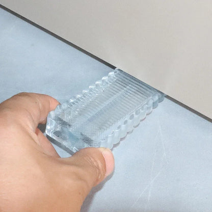Reusable Silicone Door Stopper Non-Slip Wedge Child Safety Prevents Slamming And Pinching for Home And Office.