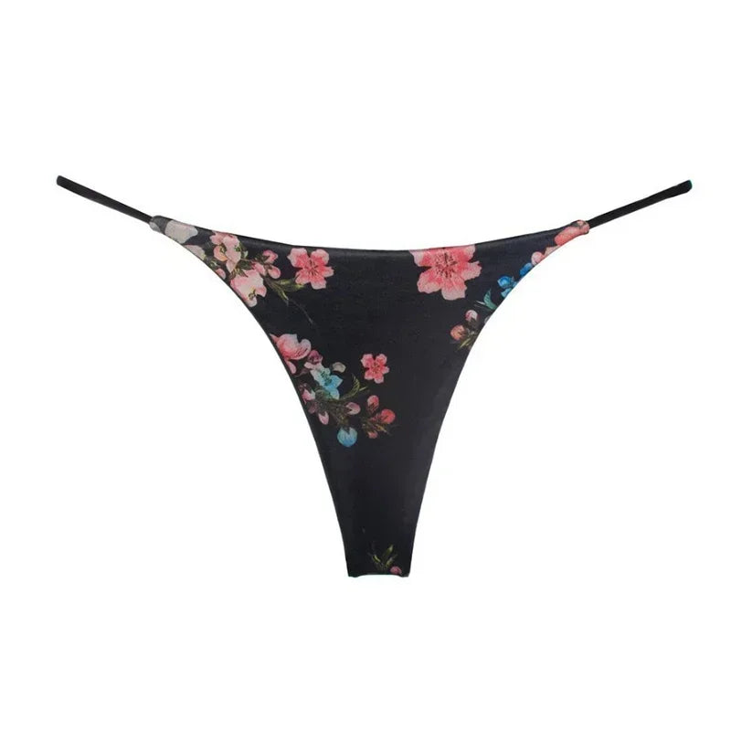 Lingerie Sexy G Strings Low-Rise Thong Panties Female Sexy Underwear Women Seamless Low  thongs women sexy Beach style