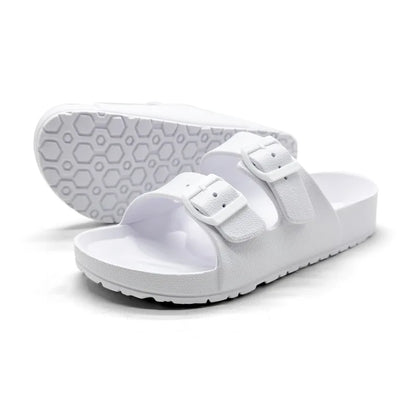 Shevalues Summer Fashion Sandals For Women New Non-slip Outdoor Beach Slippers Soft Comfort EVA Sandals Casual Women Home Slides
