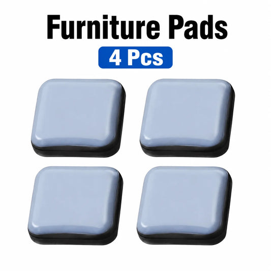 PTFE Square Feet Glider Sliding Pads Home Furniture Sliders Floor Mover Pads for Household Hardware