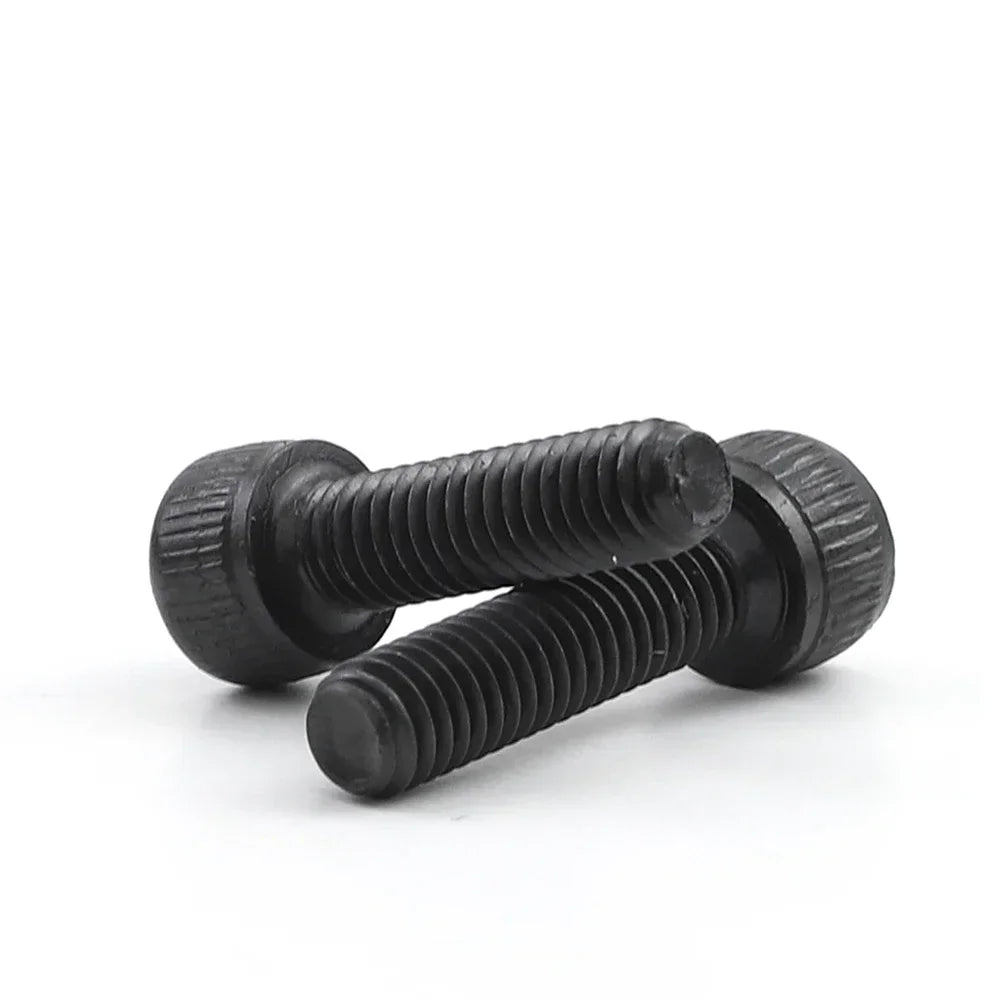JUIDINTO 1-50pcs Hex Socket Head Cap Screw 12.9 Carbon steel Allen Screw M2 M2.5 M3 M4 M5 M6 M8 M10 Hex Cap Screw Bolt for MTB