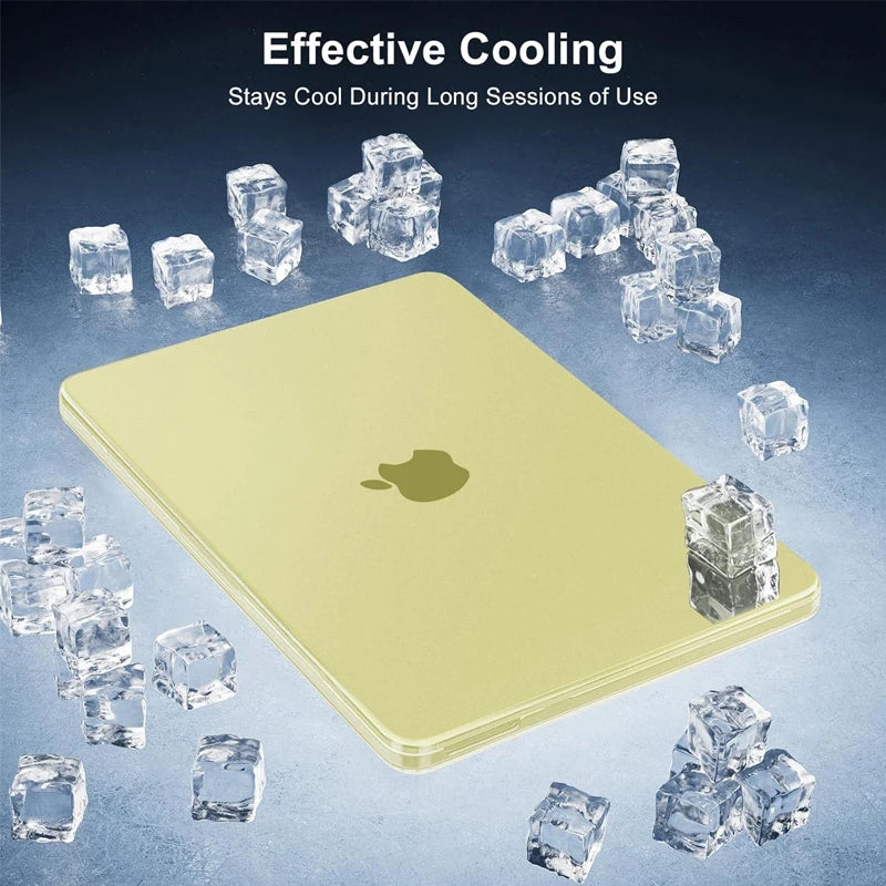 Case For MacBook Neo 13 Inch 2026 Model A3404 With A18 Pro Chip Crystal Light Hard Shell Scratch Resistant Protective Cover