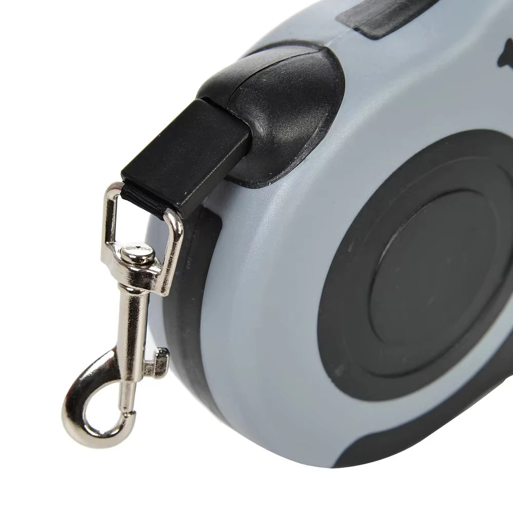 Retractable Dog Leash 3m 5m Automatic Self-Locking Nylon Lead for Medium Large Small Dogs Outdoor Walking Hiking Travel