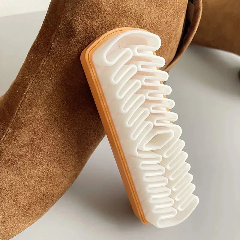 New Suede Shoe Brush Eraser Stain Remover for Snow Boots Suede Shoes and Sneakers Winter Rubber Crepe Shoe Brush Home Tools