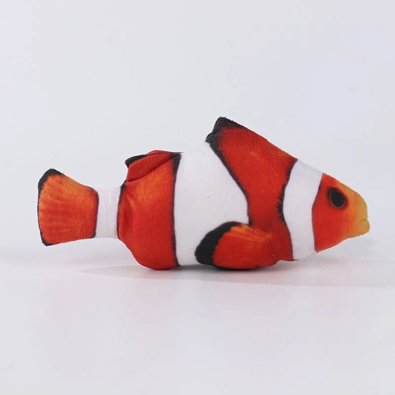 1Pcs/2Pcs Catnip Fish Cat Toys Soft Linen Bite-Resistant Plush Fish Interactive Chew Toys for Indoor Cats Pet Supplies