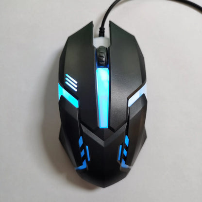 Nexusclick RGB Light USB Wired Mouse,Gaming Mouse Cableado Office Optical Mouse PC Accessories For Gaming For Desktop Laptop