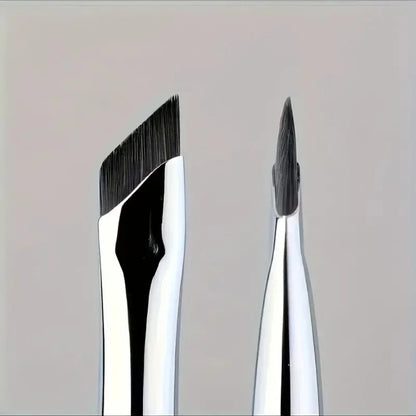 1/2/5Pcs Ultra Thin Fine Angle Flat Eyebrow Brush Eyeliner Brush Upgrade Blade Under The Eyes Place Precise Detail Eyebrow Brush