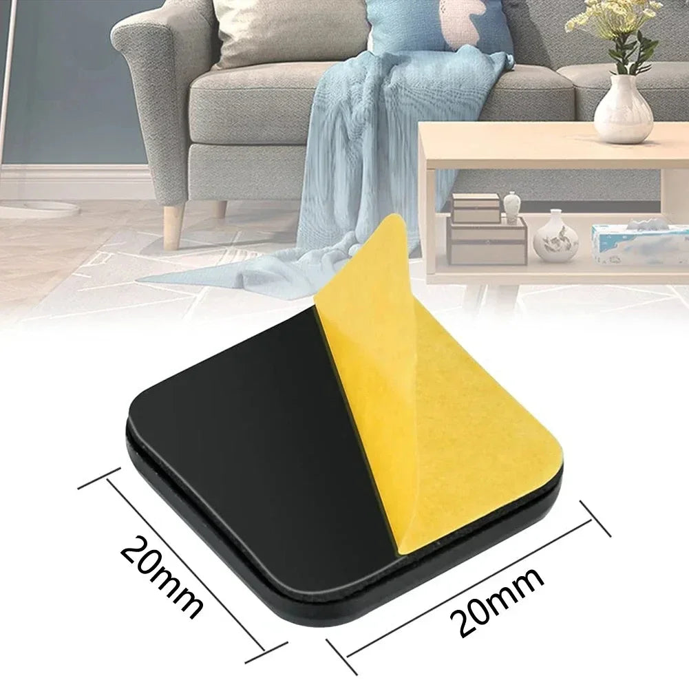 PTFE Square Feet Glider Sliding Pads Home Furniture Sliders Floor Mover Pads for Household Hardware