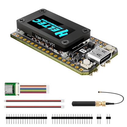 Heltec V4.3 Meshcore Meshtastic GPS ESP32 SX1262 0.96inch OLED Solar Powered Dev-Board Mesh Network WiFi LoRa BLE 28dBm