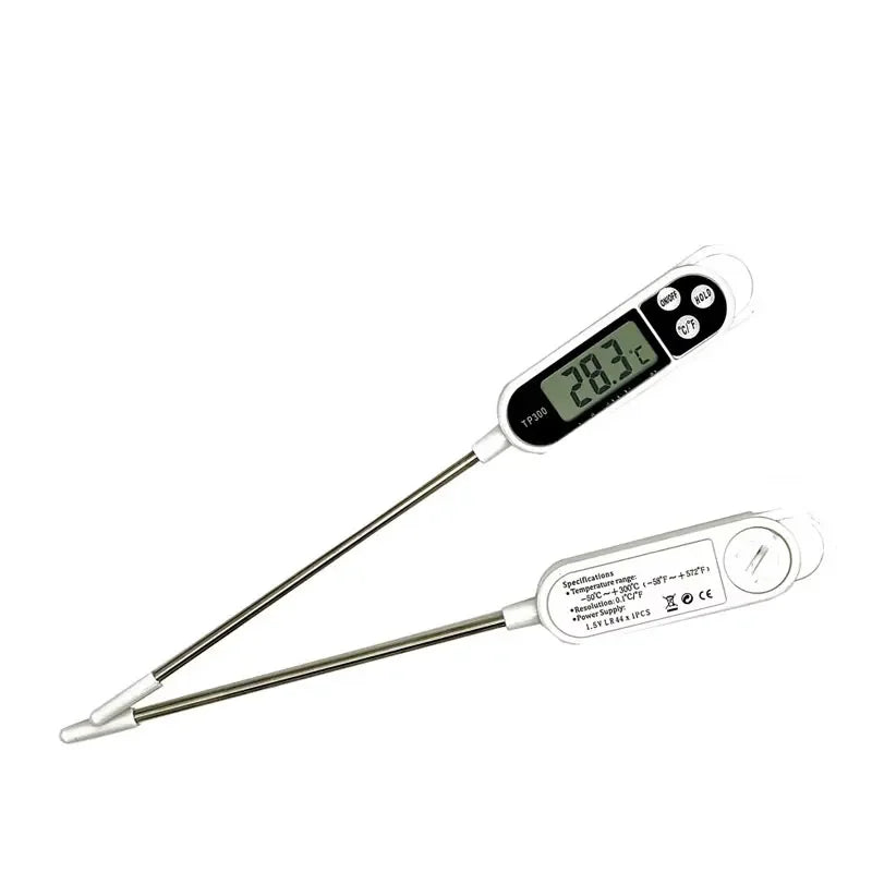 Kitchen Digital Cooking Thermometer -50~300℃ Meat Food Temperature Tester for Cooking /BBQ/Milk TP300 Food Thermometer