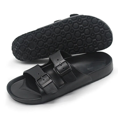 Shevalues Summer Fashion Sandals For Women New Non-slip Outdoor Beach Slippers Soft Comfort EVA Sandals Casual Women Home Slides