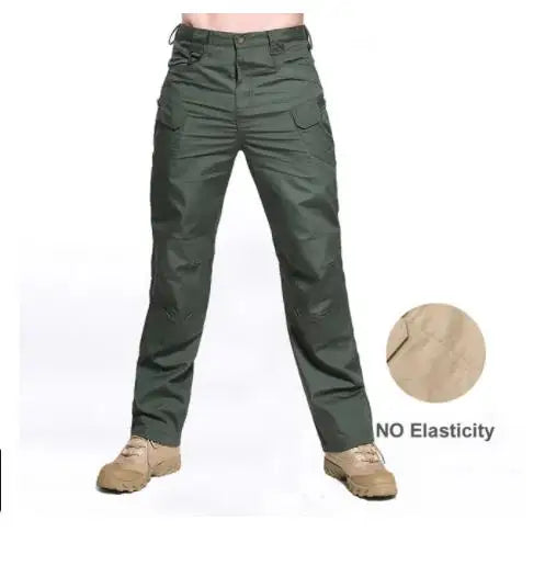 Wear Resistant Work Pant Man Multi-pocket Straight Cargo Trousers Outdoor Jogging Tactical Pants Spring Autumn Casual Trousers