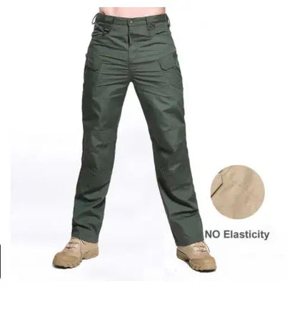 Wear Resistant Work Pant Man Multi-pocket Straight Cargo Trousers Outdoor Jogging Tactical Pants Spring Autumn Casual Trousers