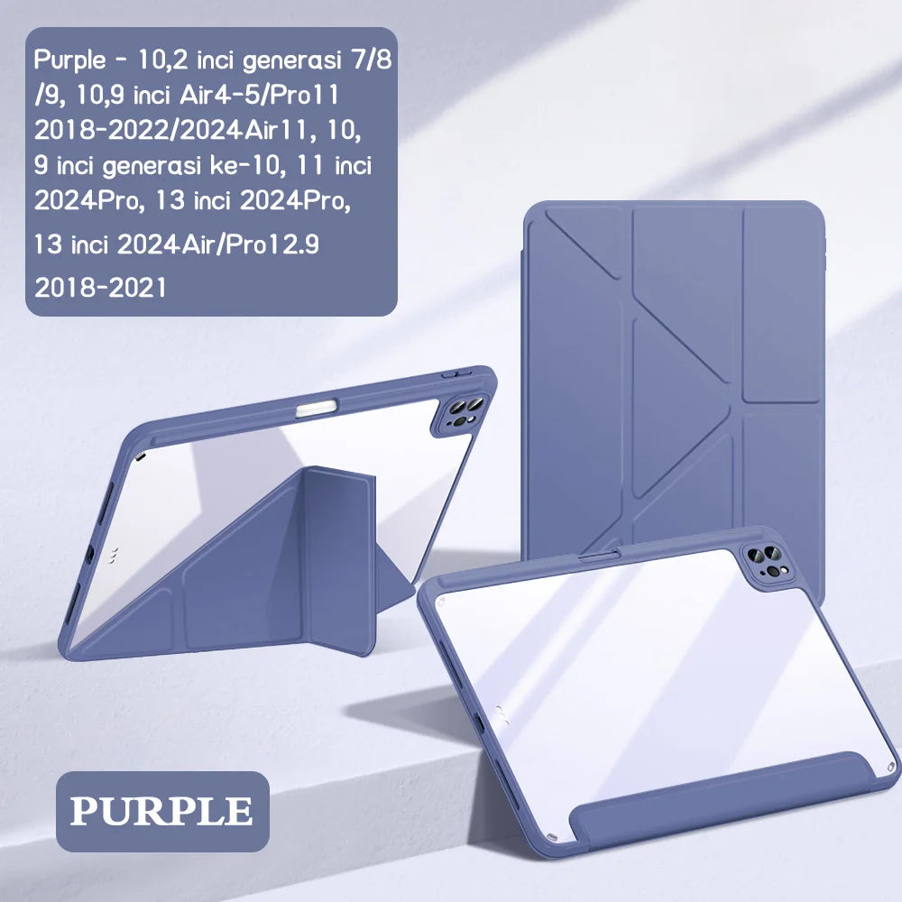 Case For iPad Pro 11 12 9 Inch 2020 2022 2024 Cover For iPad 9th 10th 7th 8th Air 4 5 10.2 10.9 Cover iPad Mini 6 7 Tablet Cases