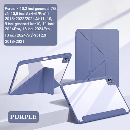 Case For iPad Pro 11 12 9 Inch 2020 2022 2024 Cover For iPad 9th 10th 7th 8th Air 4 5 10.2 10.9 Cover iPad Mini 6 7 Tablet Cases