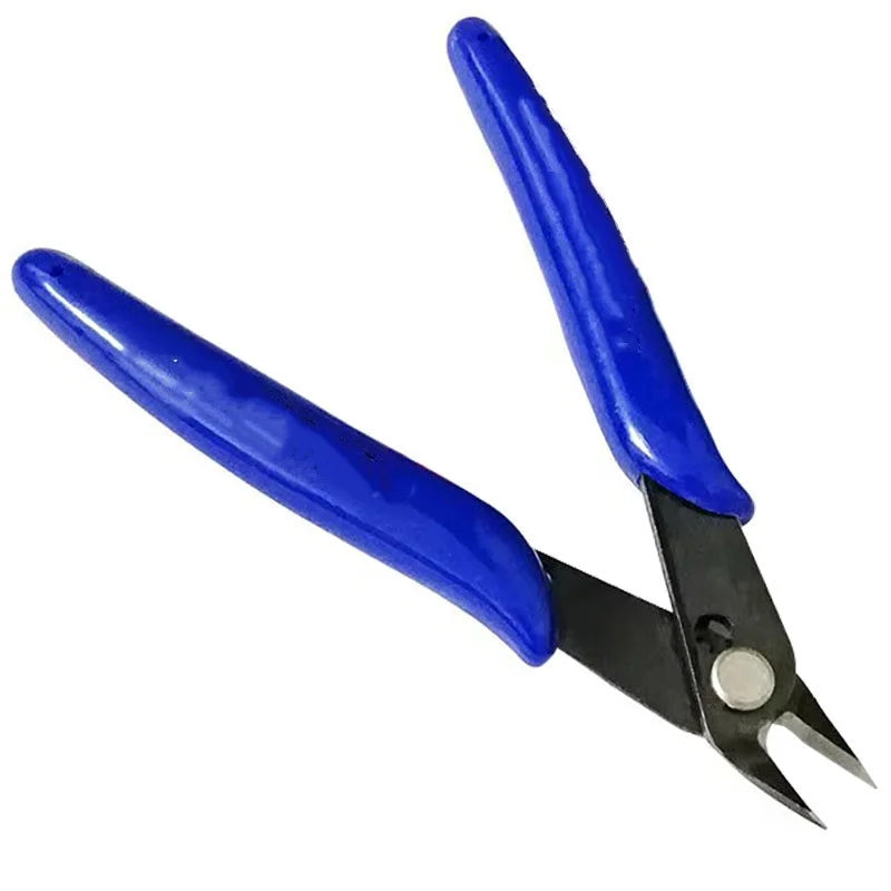 Carbon Steel Diagonal Pliers Heavy Duty Wire Cable Cutters Precision Wire Snips for Electronics Soft Copper Jewelry Making