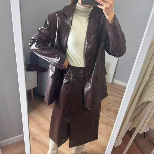 Fall / Autumn Winter New Women Fashion  Basic Jacket Basic Blazer