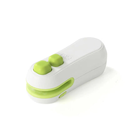 Handheld Bag Sealer Mini Heat Vacuum Food Sealer with Cutter and Magnet 2 in 1 Bag Sealer for Plastic Bags Snacks Food Storage