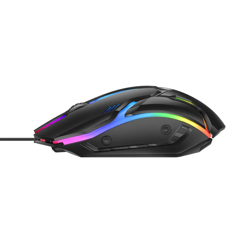 Nexusclick RGB Light USB Wired Mouse,Gaming Mouse Cableado Office Optical Mouse PC Accessories For Gaming For Desktop Laptop