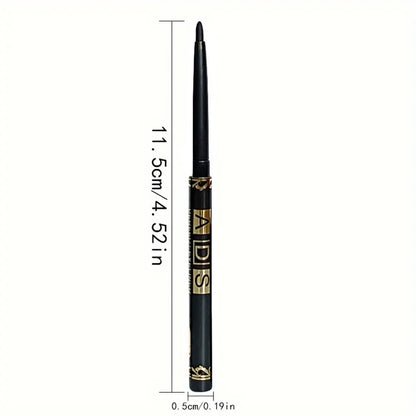 3PCS/9PCS Long-Lasting Waterproof Black Eyeliner Pencil -Smudge-Proof Sweat-Resistant for Bold Eye Makeup, Ideal Gift
