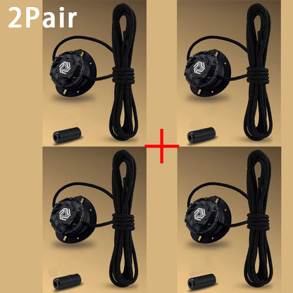 Automatic Shoe Laces No Tie Shoelaces Swivel Buckle Laces Sneakers Thick Rope Shoelace Children Adult Quick Shoe Laces Unisex