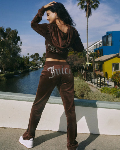 Women's Y2K Jogging Two-Piece Hooded Set Fall Winter Jogger Comfortable Pantsuit Long-Sleeved Jacket Coat & Trousers Casual Sets