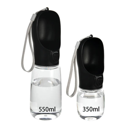 350ml 550ml Portable Water Bottle for Dog Cat Drinking Cup with Lanyard Leakproof Puppy Kitten Water Feeder Outdoor Pet Supplies