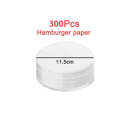 Round Hamburger Burger Press Beef Grill Food-Grade ABS Hamburger Helper Meat Press Cutlets Patty Maker Mold Kitchen Gadgets