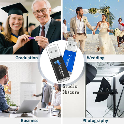 JASTER Small Capacity USB Flash Drive 512MB Low Price Pen Drives 256MB Free LOGO Memory Stick 128MB Wedding Photography Gifts