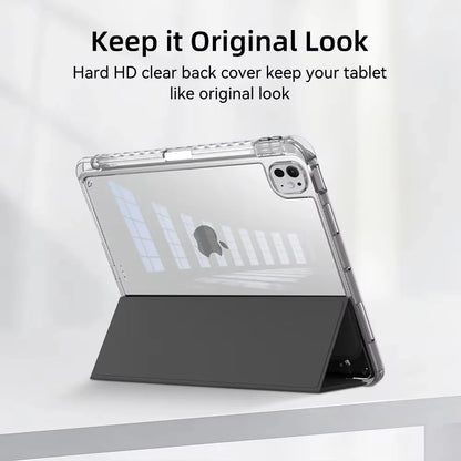 For iPad 10th Generation Case iPad 10.2 7 8 9th Gen Cover For iPad Air 4 5 6 10.9 11 12.9 13 M2 M3 M4 9.7 Mini6 7 11th（A16）Case