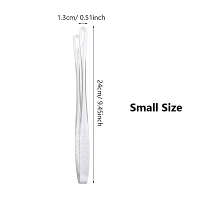 Long Stainless Steel Kitchen Tongs Non-Slip Heat Resistant BBQ Grill Tongs for Steak Seafood Buffet Salad Cooking Tools