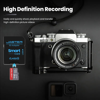 JASTER High Speed Mini SD Memory Card 256GB Class 10 Micro TF Flash USB Pen Drive Card 4GB 8G 16G 32GB 64GB 128GB for Smartphone