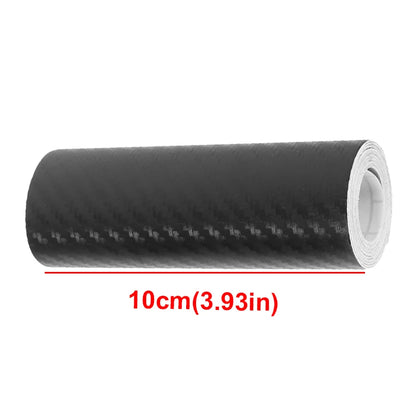 1m-10m 3D Carbon Fiber Anti Collision Film Car Door Edge Guards Door Sill Protector Waterproof Scratch Cover Strip Stickers Tape