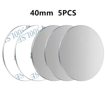 5/10PCS Magnetic Metal Plate Disk Car Phone Holder Stickers Magnetic Patch Sticker for Tablet Mobile Phone Car Stand Mount