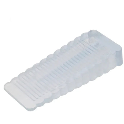 Reusable Silicone Door Stopper Non-Slip Wedge Child Safety Prevents Slamming And Pinching for Home And Office.