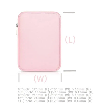 6 6.8 7 10 11 inch E-Reader Sleeve Lightweight Colorful Carrying Case Shockproof for Kindle Paperwhite/Kobo/Boox/Surface/Xiaomi