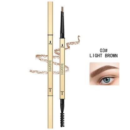 Dual-Ended Waterproof Eyebrow Pencil – Precise, Long-Lasting & Smudge-Proof Brow Makeup