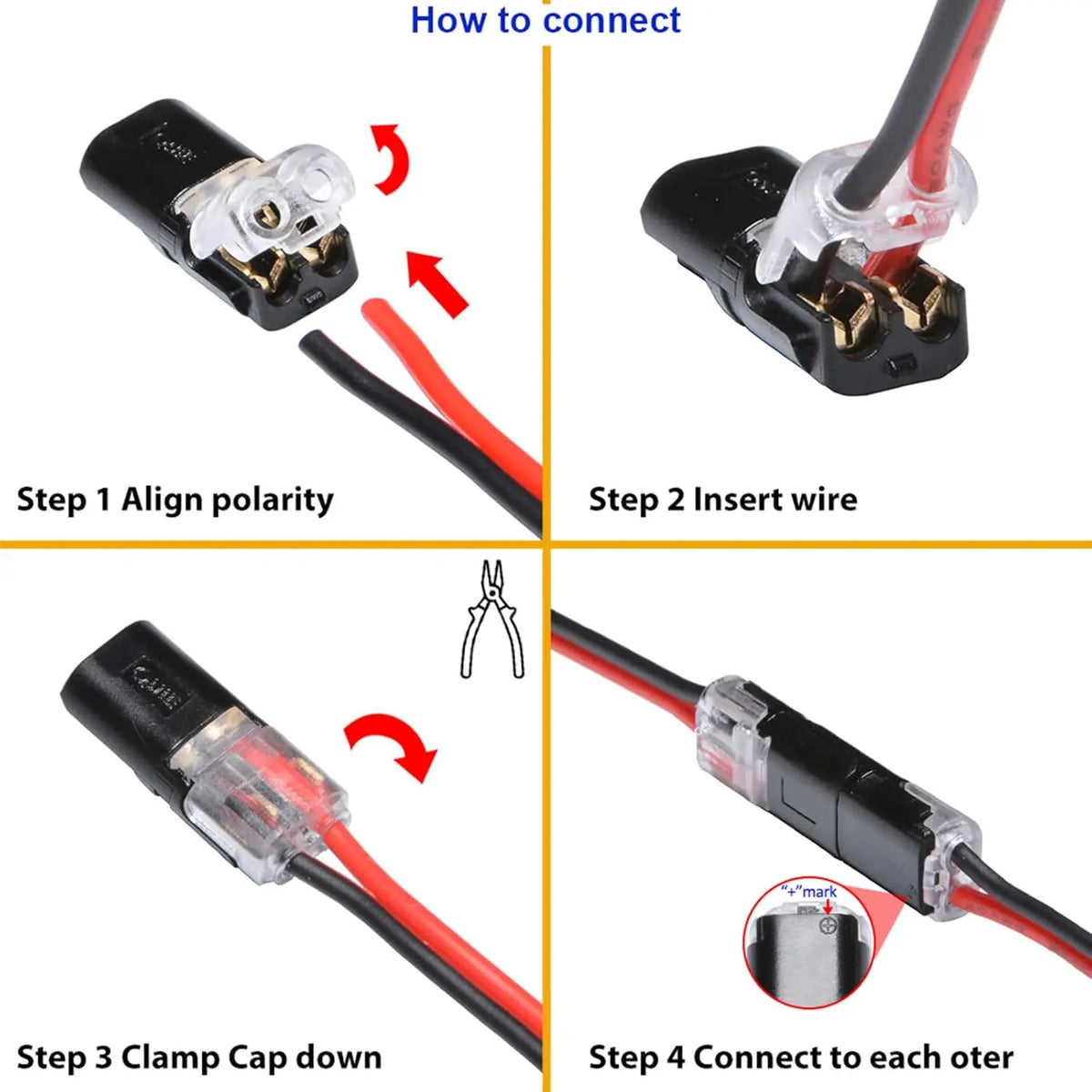2 Pin Way Plug Car Wire Cable Auto Electrical Connector Strip Terminal Connection Tools New Waterproof Electrical Connector