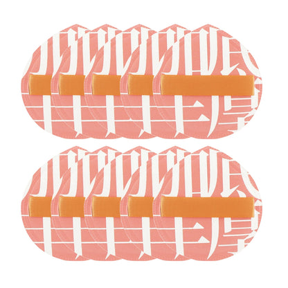 1-10pcs Super Thick Soft Makeup Puffs Large Cotton Velvet Powder Puff Liquid Foundation Sponge Cosmetics Tools Wet Dry Use Puff