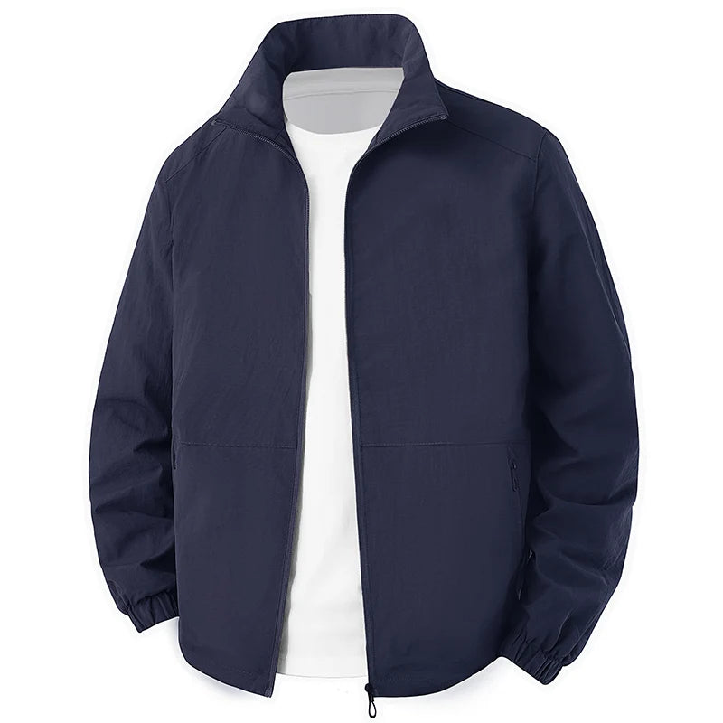 Spring Men Waterproof Jackets Mens Windproof Casual Jackets Coats Autumn Mens Fashion Outdoor Jackets Windbreaker Male LZLLTT