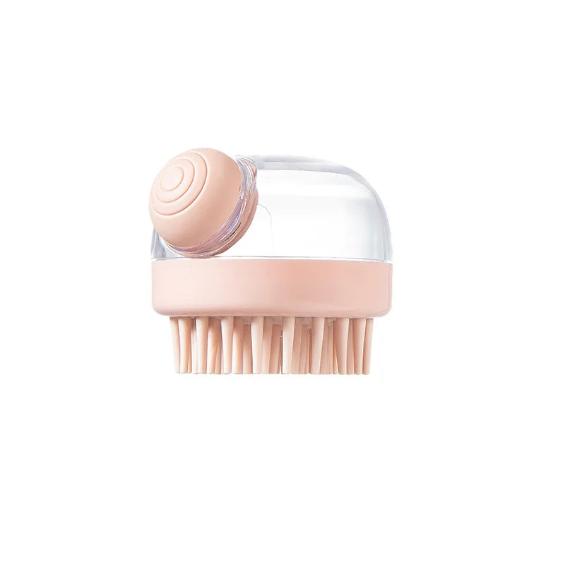 Silicone Dog Bath Massage Gloves Brush Pet Cat Bathroom Cleaning Tool Comb Brush for Dog Can Pour Shampoo Dog Grooming Supplies